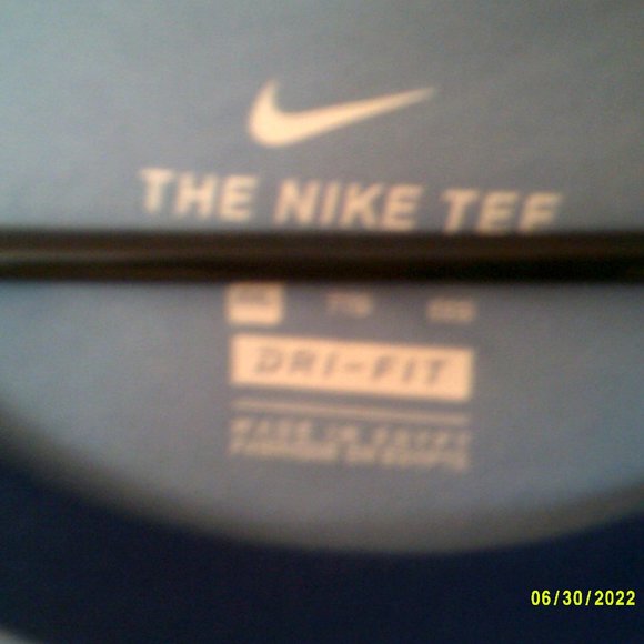 NEW NIKE DRI-FIT RUNNING "Airathon Invitational Tee" MEN'S BLUE T-SHIRT 2XL - Picture 4 of 6